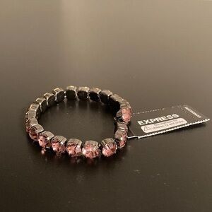 Express Pink Gemstone Bracelet